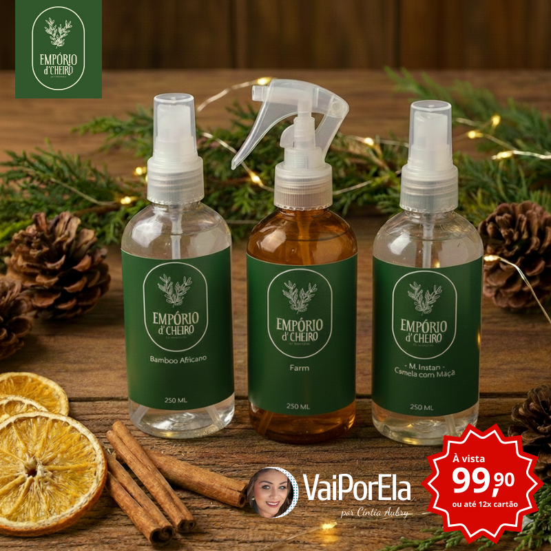 Kit Especial de Aromas Natalinos – Edição Premium